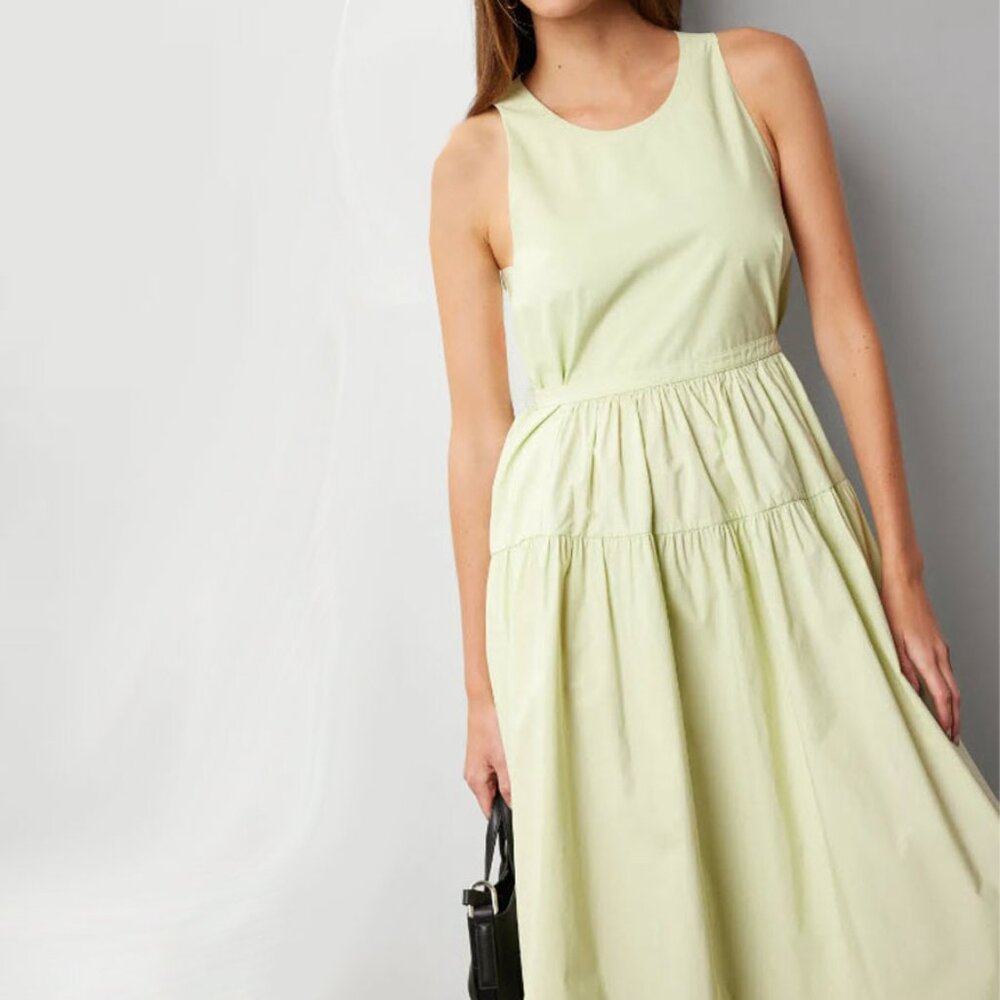 PHILLIP LIM Sleeveless Belted Midi Dress - Picture 2 of 8